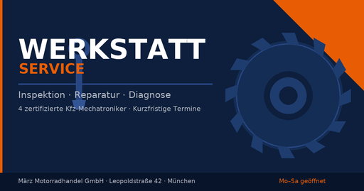 Werkstatt-Terminanfrage