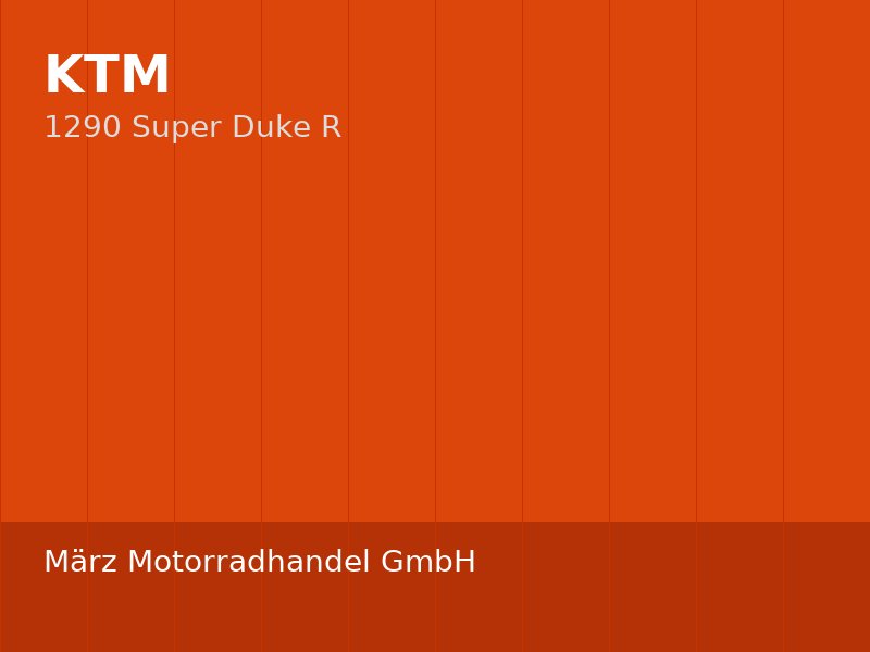 [KTM-1290-SDR] KTM 1290 Super Duke R